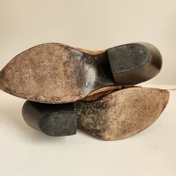 Harley Davidson Womens Brown Western Cowboy Boots Size 7.5 - Picture 7 of 12